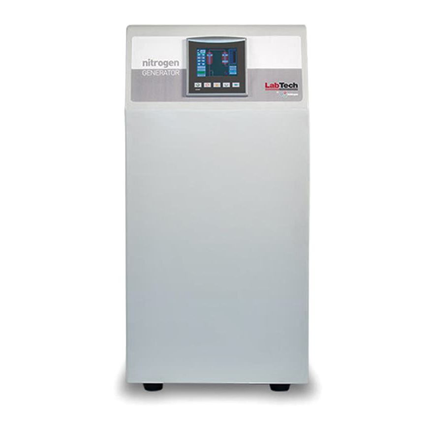 Continuous and consistent source of high purity nitrogen, hydrogen, zero air