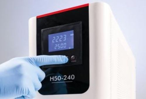 The “hot gas bypass” technology carries back the hot. uncondensed refrigerant through a reservoir coil eliminating both the ON/OFF compressor cycle and energy-waste.
